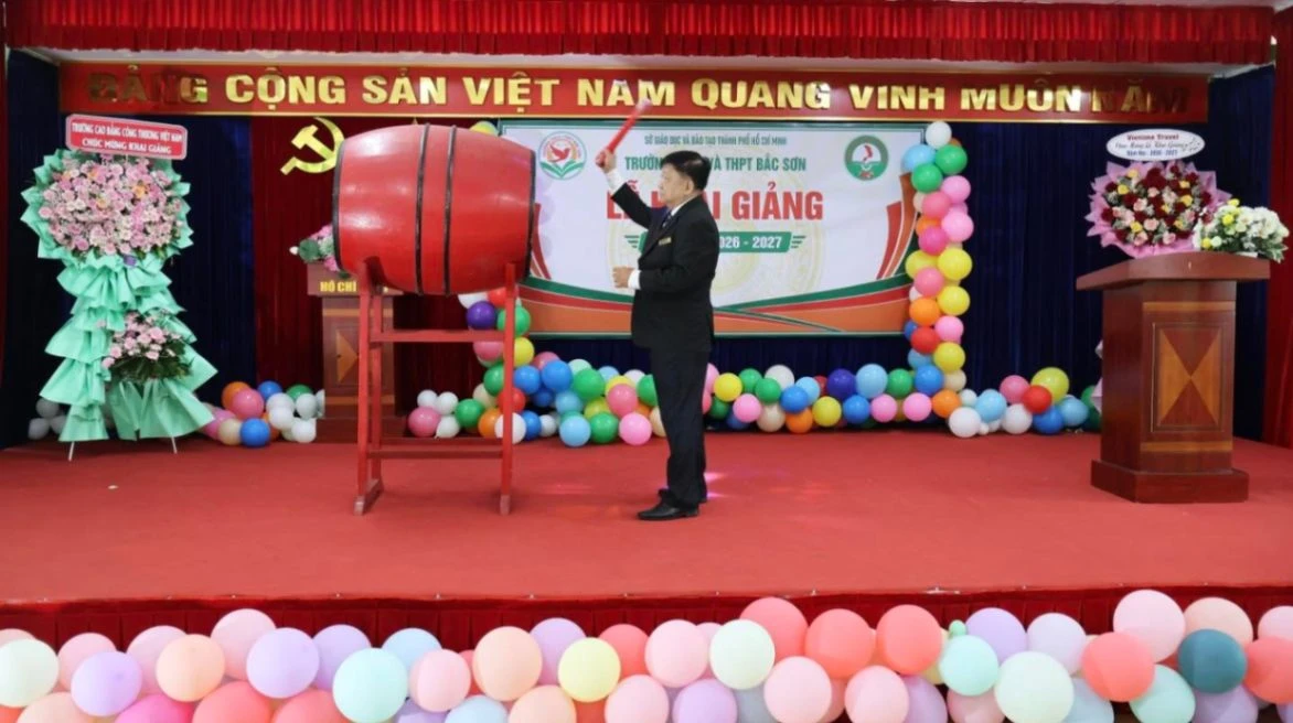 Lễ Khai Giảng Năm Học 2026-2027 Tại THCS-THPT Bắc Sơn