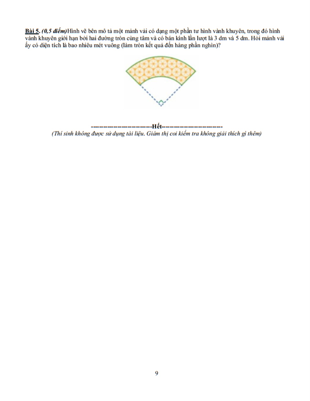 Đề cương Toán  lớp 9, học kì 1, năm học 2025-2026