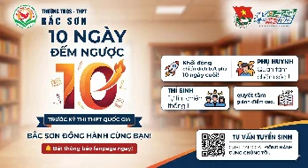 Trường THCS-THPT Bắc Sơn tiếp sức mùa thi 2026
