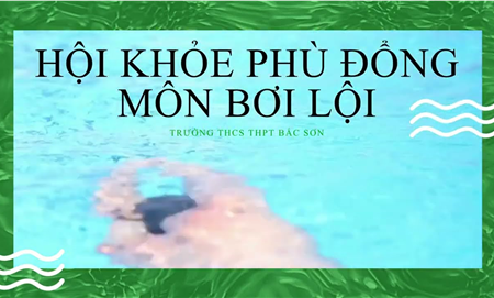 Trường THCS-THPT Bắc Sơn Tham Gia Hội Khỏe Phù Đổng Năm Học 2025–2026